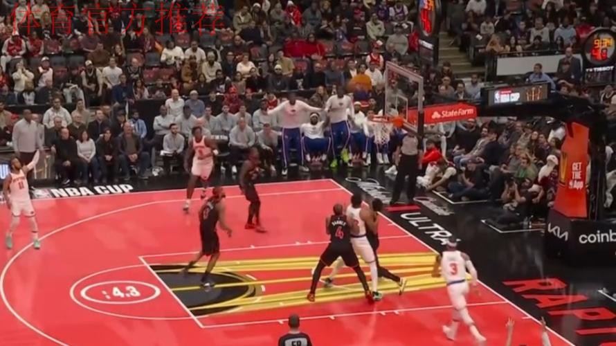 尼克斯轻取猛龙闯进杯赛四强